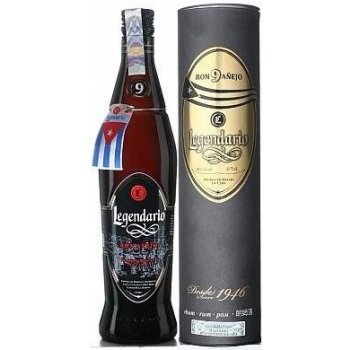 Legendario Ron Anejo 9y 40% 0,7 l (tuba)