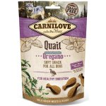 Carnilove Soft Snack Quail & Oregano 200 g – Zboží Mobilmania