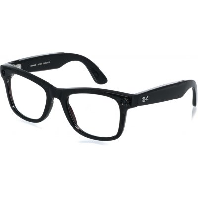 Meta Ray-Ban Wayfarer - Shiny, Clear (Large) (RW4008 601/SB53) černé – Sleviste.cz