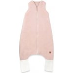 Baby Nellys Mušelínový spací vak se zahrnovacími nohavičkami pudrově růžový – Sleviste.cz