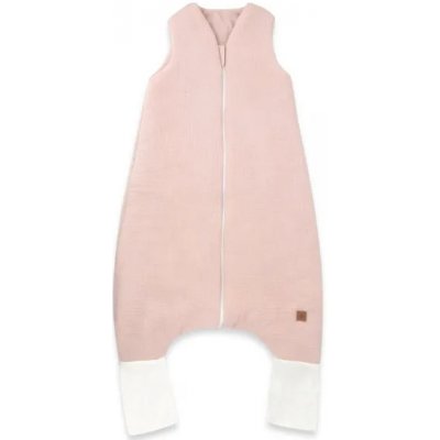 Baby Nellys Mušelínový spací vak se zahrnovacími nohavičkami pudrově růžový – Sleviste.cz