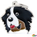 My Family BERNESE MOUNTAIN DOG gravírovateľný přívěsek 3,2 x 3,7 cm – Zboží Mobilmania