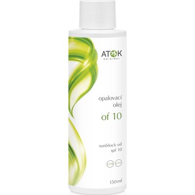 Original Atok Opalovací olej OF10 150 ml – Zboží Dáma