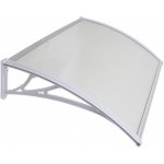 ALDOTRADE dveřní vchodová stříška 120x80cm NEDĚLENÁ čirá – Hledejceny.cz