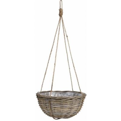 Košik závěsný 'Marcia' kulatý šedý V20, P40 cm – Hledejceny.cz