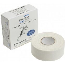 Kine-MAX Sport Tape neelastická tejpovací páska Strips Coat bílá 2,5cm x 10m