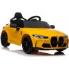 Elektrické vozítko Lean Toys elektrické auto BMW M4 žlutá
