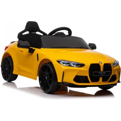 Lean Toys elektrické auto BMW M4 žlutá
