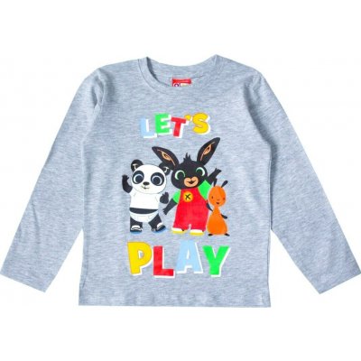 Dětské tričko BING šedé – Zboží Mobilmania