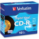 Verbatim CD-R 700MB 52x, AZO, slim box, 10ks (43415) – Sleviste.cz