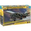 Sběratelský model Zvezda Model Kit letadlo 4824 Suchoi SU-57 1:48