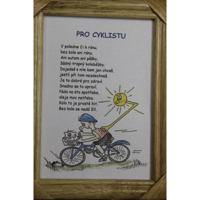 Rámeček Pro cyklistu – Sleviste.cz