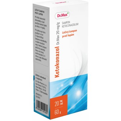 KETOKONAZOL DR.MAX DRM 20MG/G SAT 60G