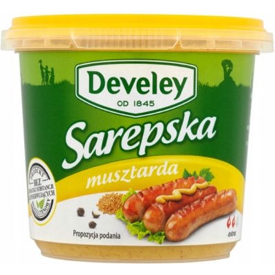 Develey Sarepská hořčice 12 x 211 g – Zboží Dáma
