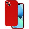 Pouzdro a kryt na mobilní telefon Apple Vennus Silicone Lite Iphone 14 Plus červené