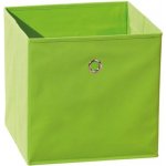 IDEA nábytek Textilní úložný box zpevněný zelený ID99200240 – Zboží Mobilmania