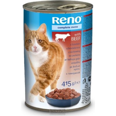 Reno Cat Kousky hovězí 415 g