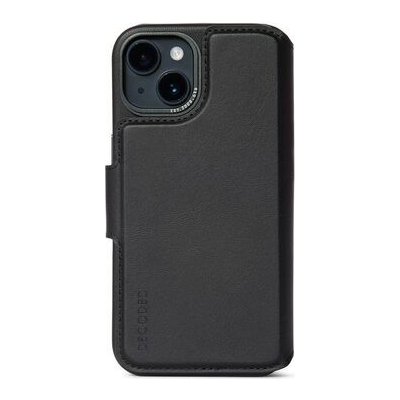 Pouzdro Decoded Leather Detachable Wallet Apple iPhone 14 Plus černé – Sleviste.cz