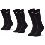 Nike 3PPK VALUE COTTON CREW Černá Bílá – Zboží Dáma