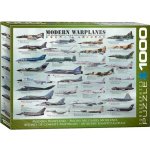 EuroGraphics Moderní bojová letadla 1000 dílků – Hledejceny.cz