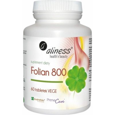 Aliness Folát 800 mcg 60 tablet – Hledejceny.cz