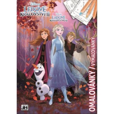 Jiri Models Omalovánky A4 Frozen 2 2434 5 – Zboží Dáma