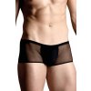 Boxerky, trenky, slipy, tanga Boxerky 4493 black černé ML