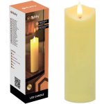 led svíčka 17 × 5 cm s mihotajícím plamenem RUHHY – Hledejceny.cz