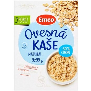 Emco Ovesná kaše Natural 5 x 55 g