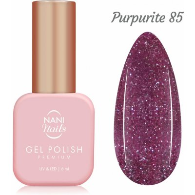 NANI gel lak Premium 6 ml - Purpurite – Sleviste.cz