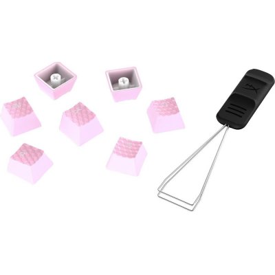 HyperX Rubber Keycaps růžové (US) 519U0AA – Zboží Živě