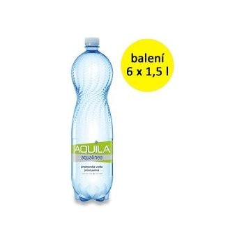 Aquila jemně perlivá voda 6 x 1,5l