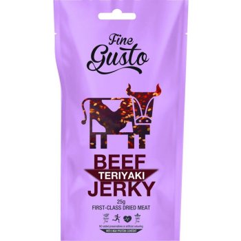 Fine Gusto Hovězí jerky teriyaki 25 g