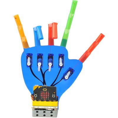 ElecFreaks Bionická ruka z brček stavebnice pro microbit