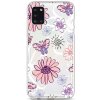 Pouzdro a kryt na mobilní telefon Samsung Pouzdro TopQ Samsung A31 silikon Flowers