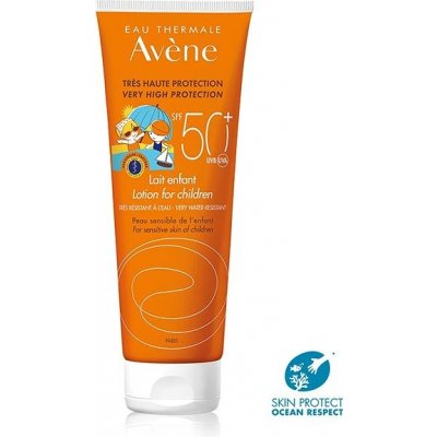 AVENE Mléko pro děti SPF 50+ pro citlivou dětskou kůži 250 ml