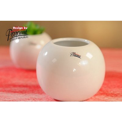 Váza Round bílá 10 cm 10 cm – Hledejceny.cz