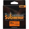 Rybářské lanko Fox Šňůra Submerge Submerge Orange Sinking Braid 300m 0,25mm