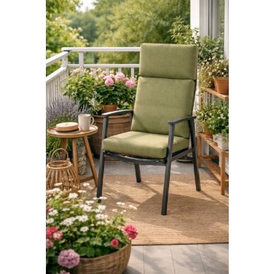 Hartman Flora zahradní polohovací židle green – Hledejceny.cz