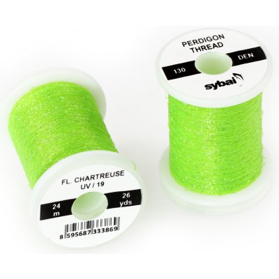 Sybai Lametka Perdigon Thread Fluo Chartreuse UV – Hledejceny.cz