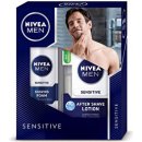 Nivea Sensitive balzám po holení 100 ml + pěna na holení 200 ml dárková sada