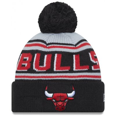 New Era Pánská zimní čepice Chicago Bulls NBA Pom Wordmark – Hledejceny.cz