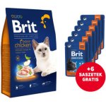 Brit Premium by Nature Cat Indoor Chicken 8 kg – Zboží Dáma