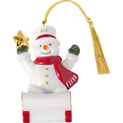 Villeroy & Boch 14-8675-4351 Vánoční ozdoba Christmas Classics 2025 sněhulák – Sleviste.cz