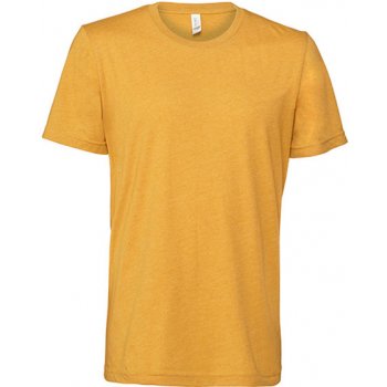 Canvas tričko s krátkým rukávem CV3001CVC Heather Mustard