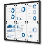 A-Z Reklama CZ informační vitrína interiérová SCXS C9005 6 x A4 č – Zboží Dáma