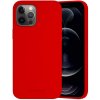 Pouzdro a kryt na mobilní telefon Apple Pouzdro Mercury iPhone 12 Pro MAX Silicone Red