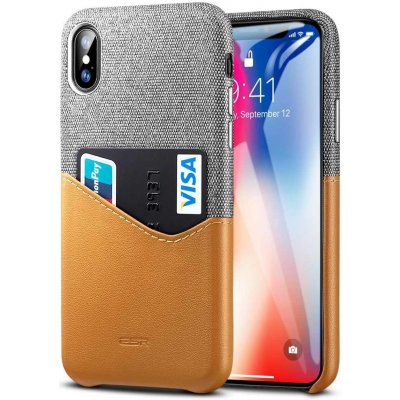 Pouzdro ESR Metro iPhone XS Max hnědé – Zboží Mobilmania