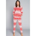 Italian Fashion domácí komplet Snow sněhová vločka šedá – Hledejceny.cz