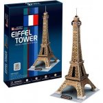 CubicFun 3D puzzle Eiffelova věž zlatá 39 ks – Zboží Dáma